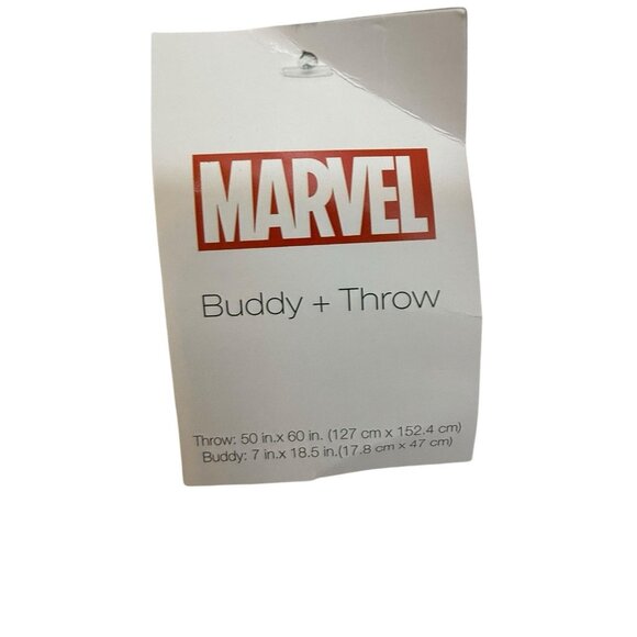 Marvel Spider-Man Christmas Santa Plush Toy Plus 50x60 Inch Throw NWT - Picture 6 of 6